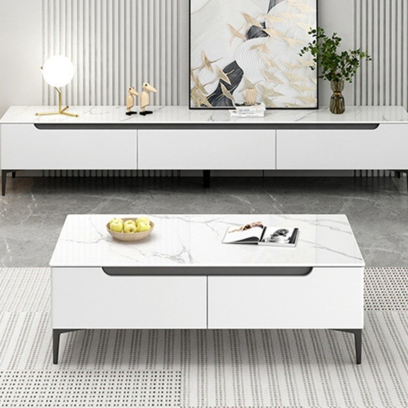 TV Cabinet Console TV Cabinet Simple Modern Home Living Room Coffee ...