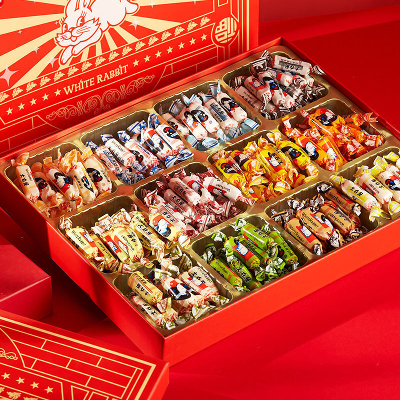 White Rabbit 1000G Box 12 Flavors Toffee for Friends Shanghai Specialty ...