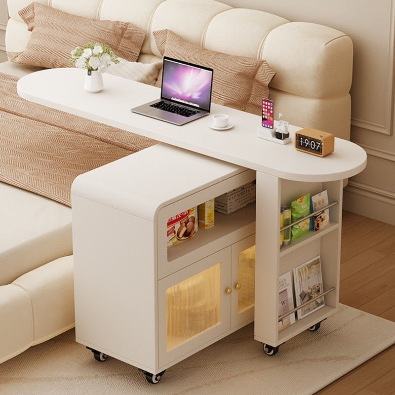 liangdehua3.sg Movable Rotating Bedside Table for Bedroom, Home Sofa ...