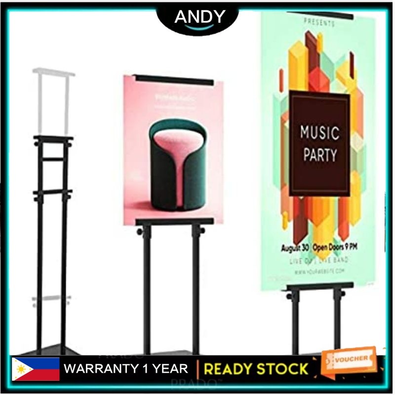 Double sided Board Banner KT Pedestal Stand Poster Sintra Display Stand ...