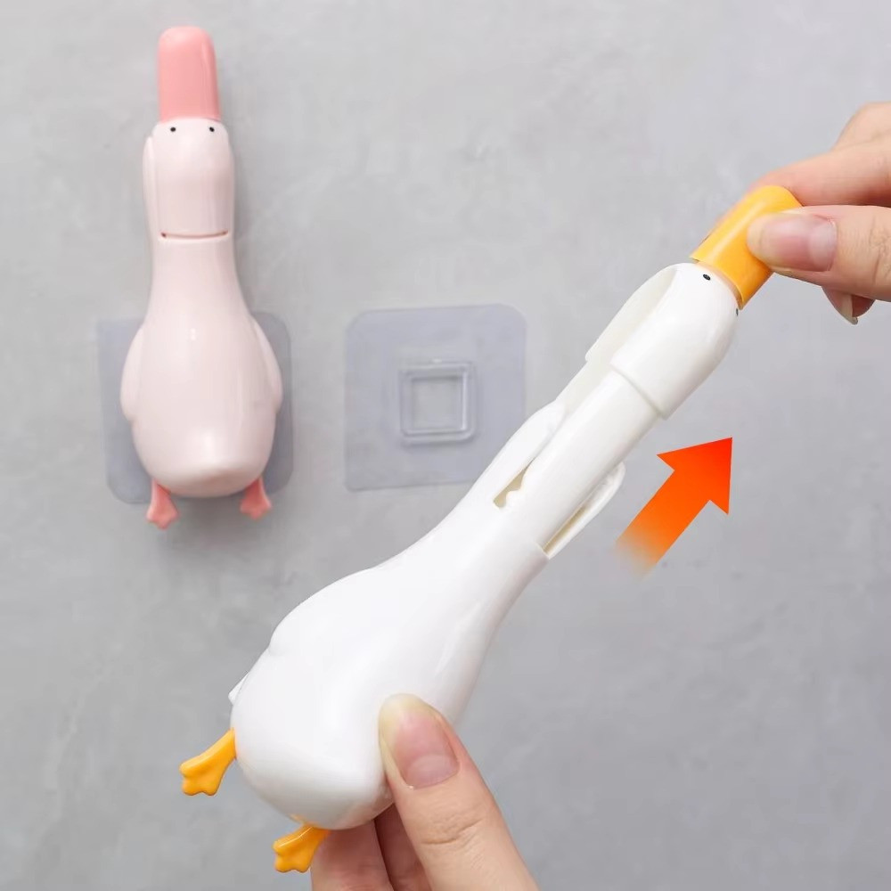 Creative 2-in-1 Cute Duck Shaped Double-head Cleaning Clip Dust Stain ...