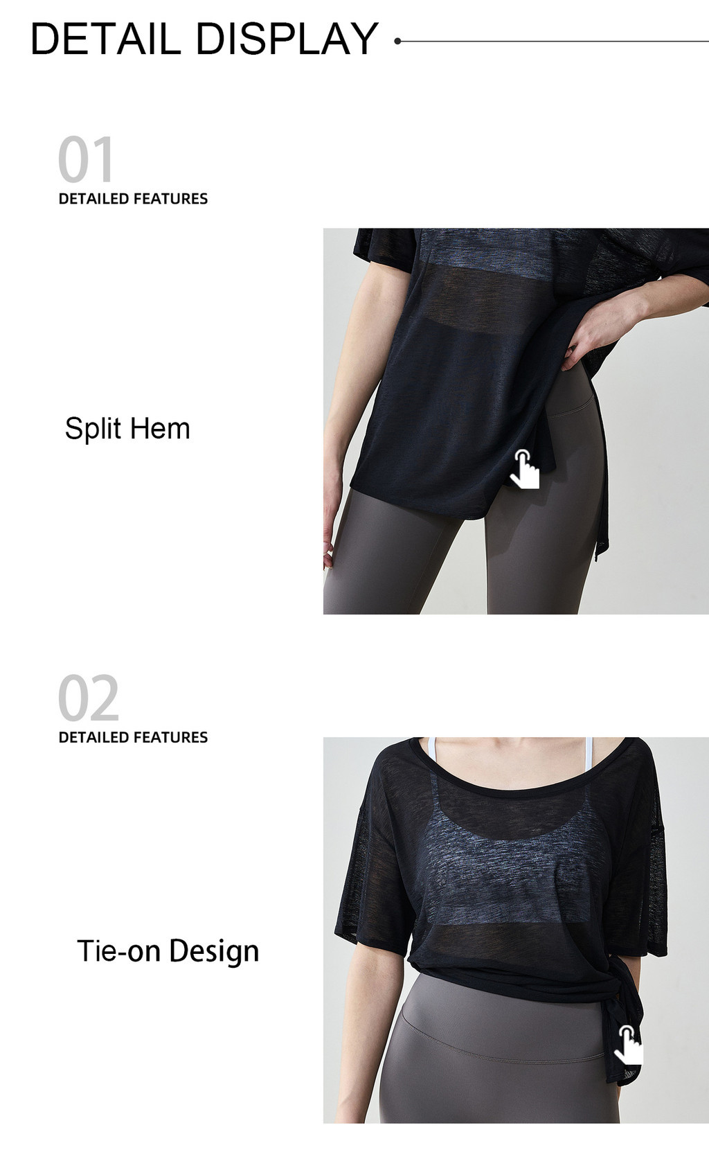 Women Summer Bamboo Jersey Yoga Pilates Short Sleeve Top Lightweight ...
