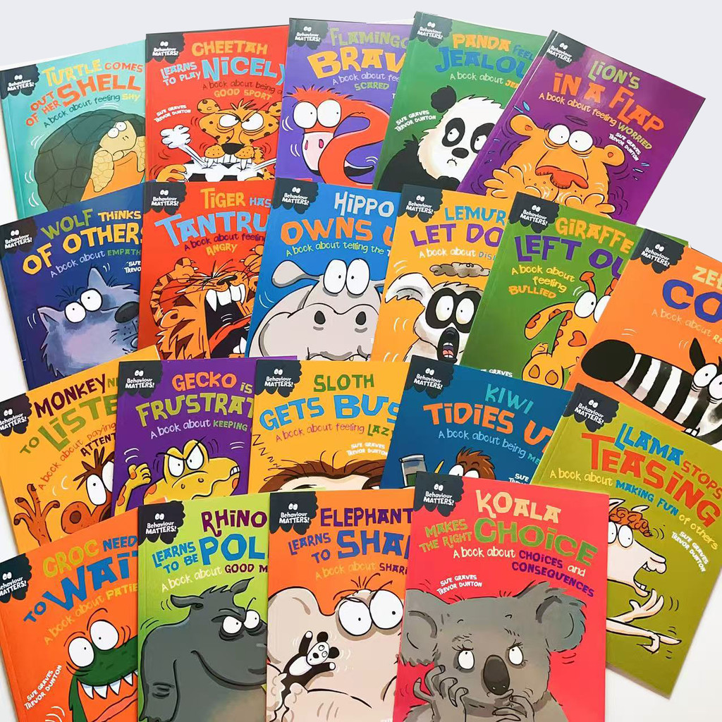 20 Book Behaviour Matters Set | Kids Early Learning Books Collection ...