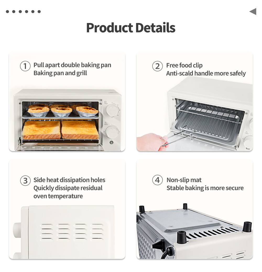 Simplus Kit Electric Oven 12L Capacity Household Multifunctional Oven ...