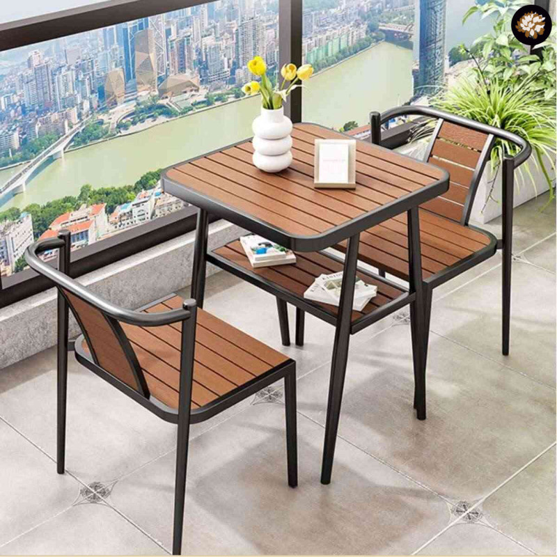 MAQ Table Modern Balcony Courtyard Garden Back Simple Outdoor ...