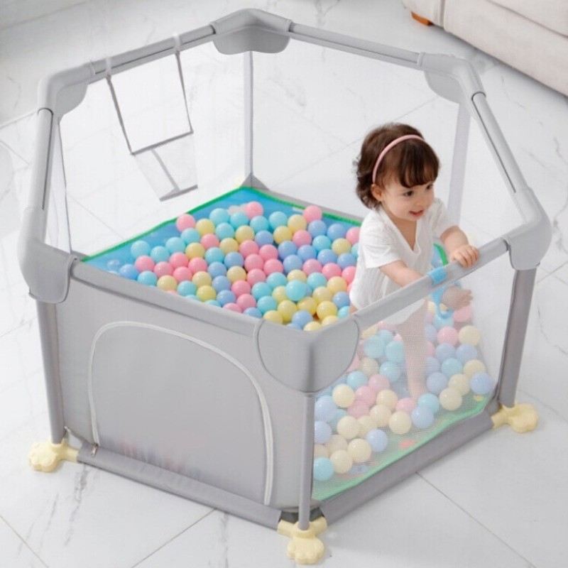 Baby Fence Small Family Size Baby Playpen Living Room Crawler Foldable ...