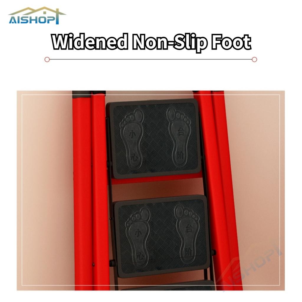 [SG Seller]Thickened Foldable Ladder Step Not Deformable Durability ...