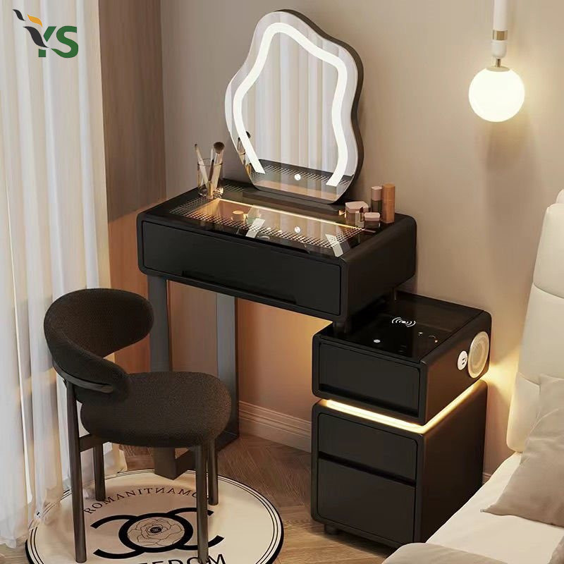 YS Vanity Tables Cream Small Apartment Intelligent Style Dressing ...
