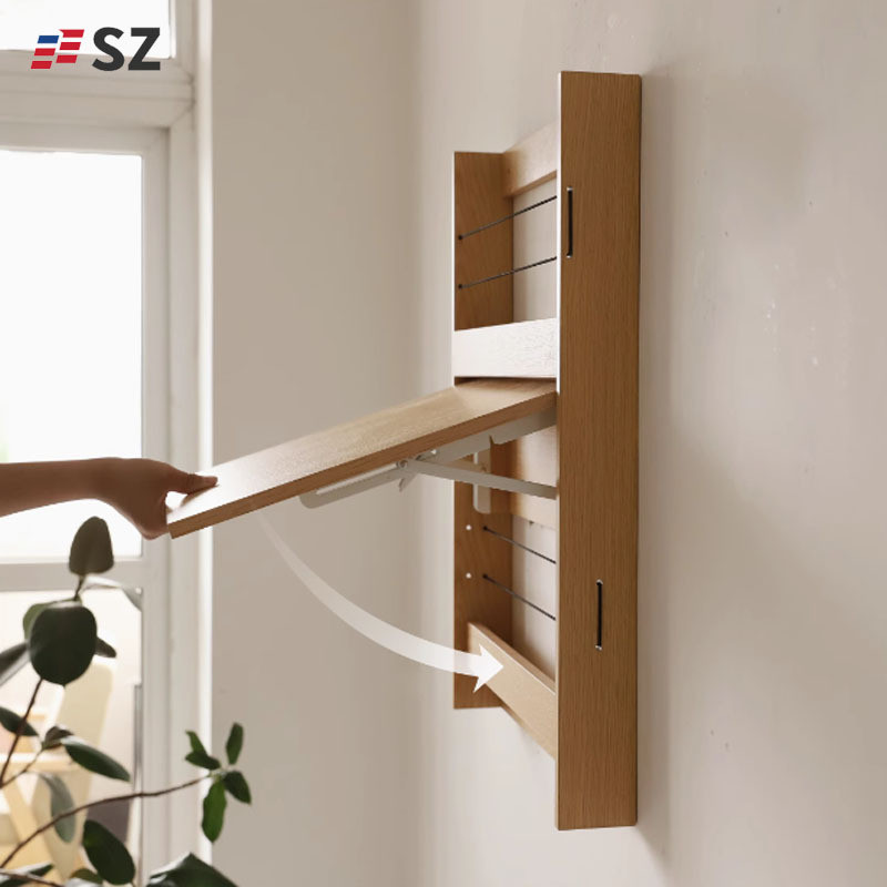 Foldable Table Study Table Desk Wall Computer Desk Dressing Table Rack ...