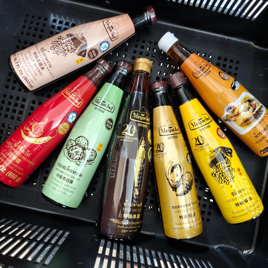 Megachef US formula Fish Sauce Megachef Oyster Sauce Siam Megachef Fish ...