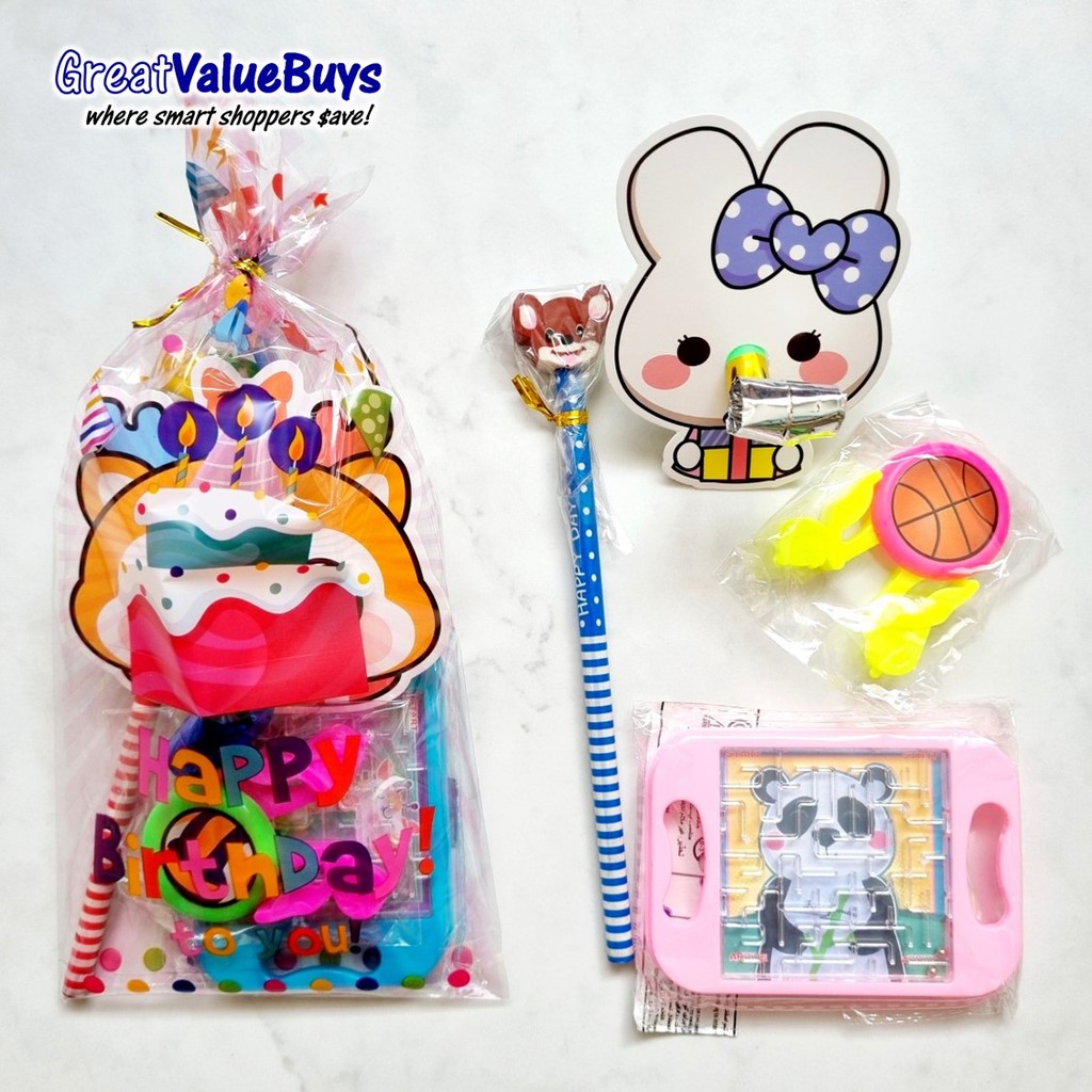 [SG] Pre-packed Kids Goodie Bag Gift Sets for Children Birthday Party ...