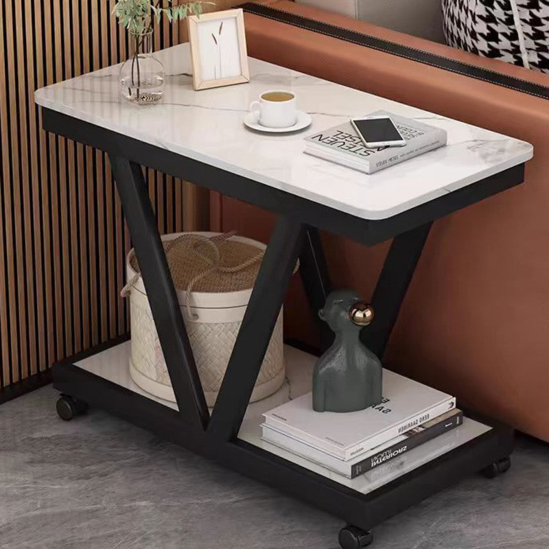 Coffee Table With Sofa Cabinet Creative Corner Tea Table Movable Living ...