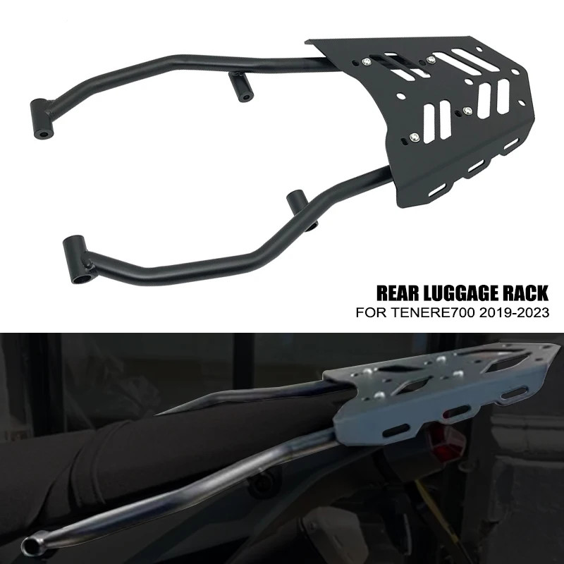 New Motorcycle Rear Luggage Rack Top Case Rear Rack Carrier For Yamaha ...