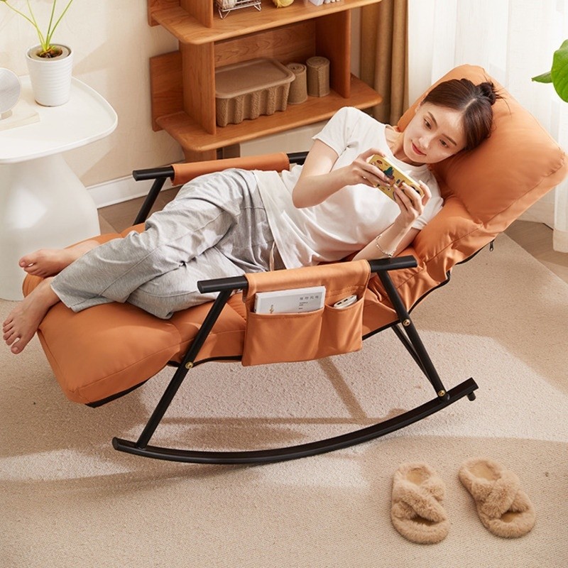 Lazy Sofa 5-level Adjustment Rocking Chair Prevent Toppling Lounge ...