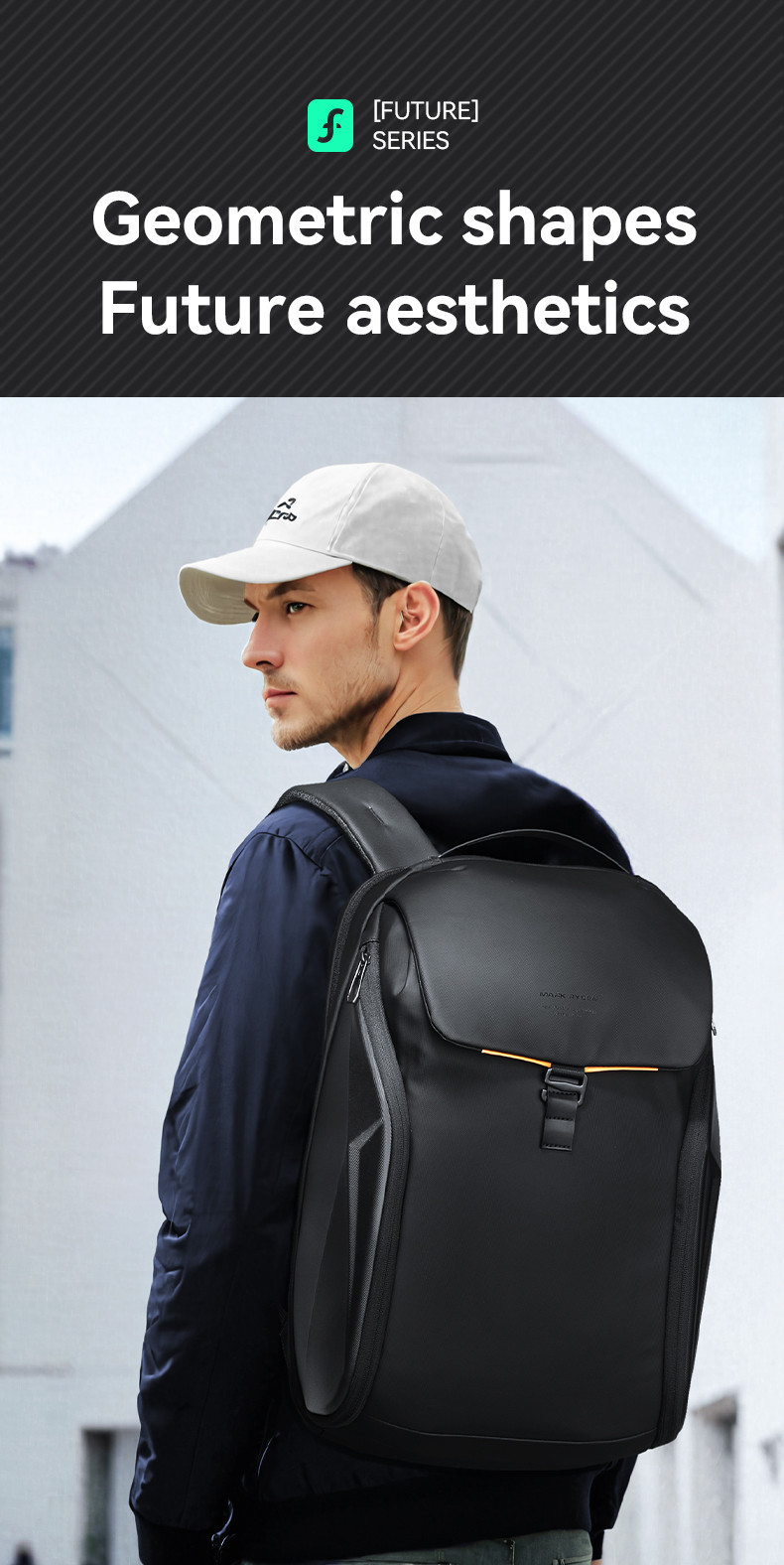 MARK RYDEN Laptop Backpack | Shopee Singapore