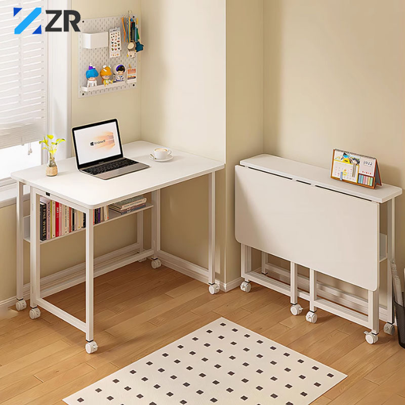 Mobile Folding Side Table Desk Computer Table Small Household Small ...