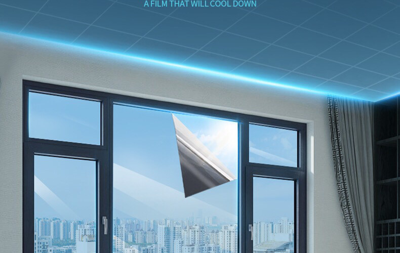 [5-10Rice]Heat-Insulating Film Window Sun Protection Glass Sticker Self ...