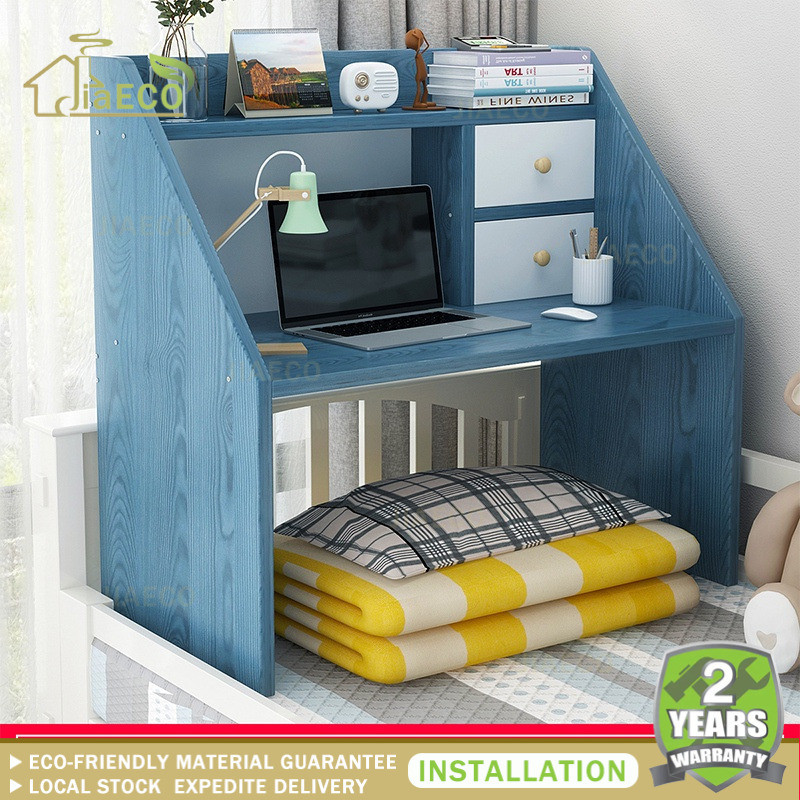 JIAECO Table Bed College Computer Desk Dormitory Lazy Bedroom Upper ...
