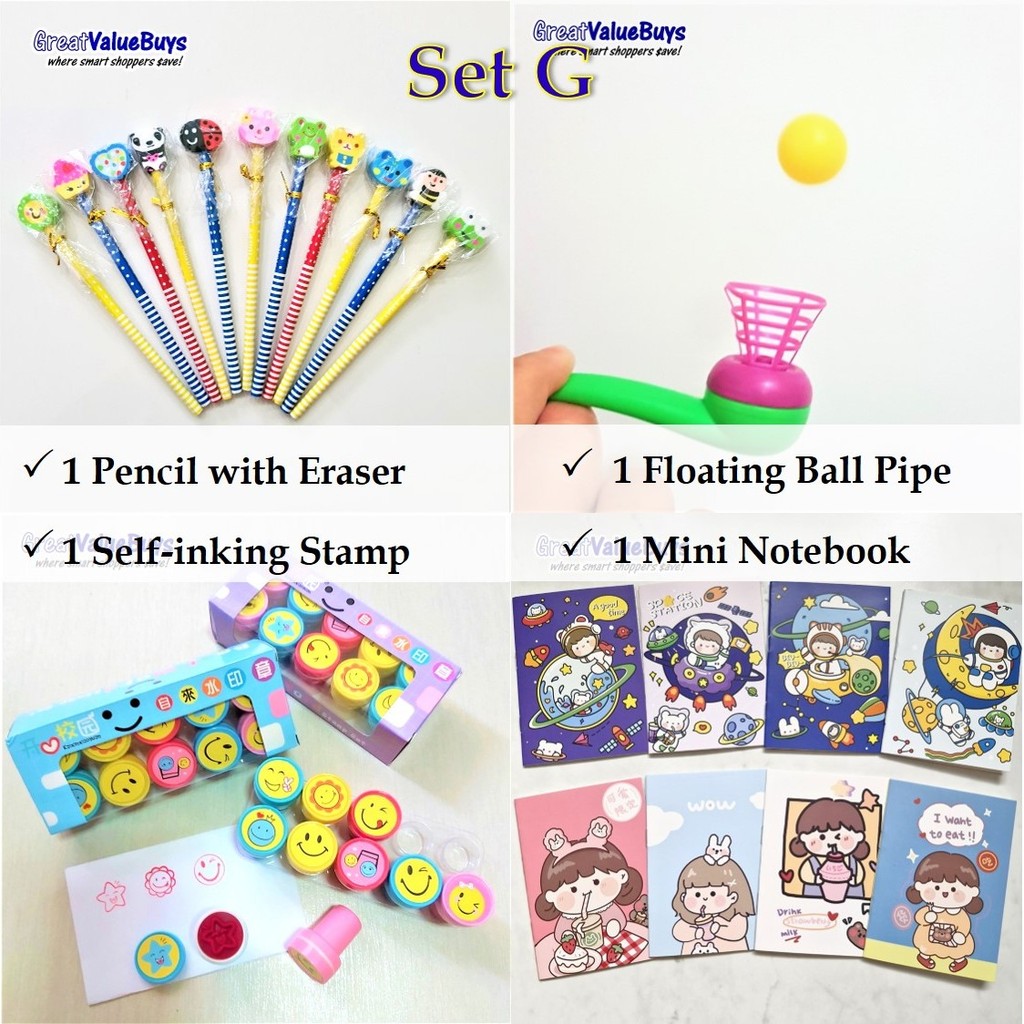 [SG] Pre-packed Kids Goodie Bag Gift Sets for Children Birthday Party ...