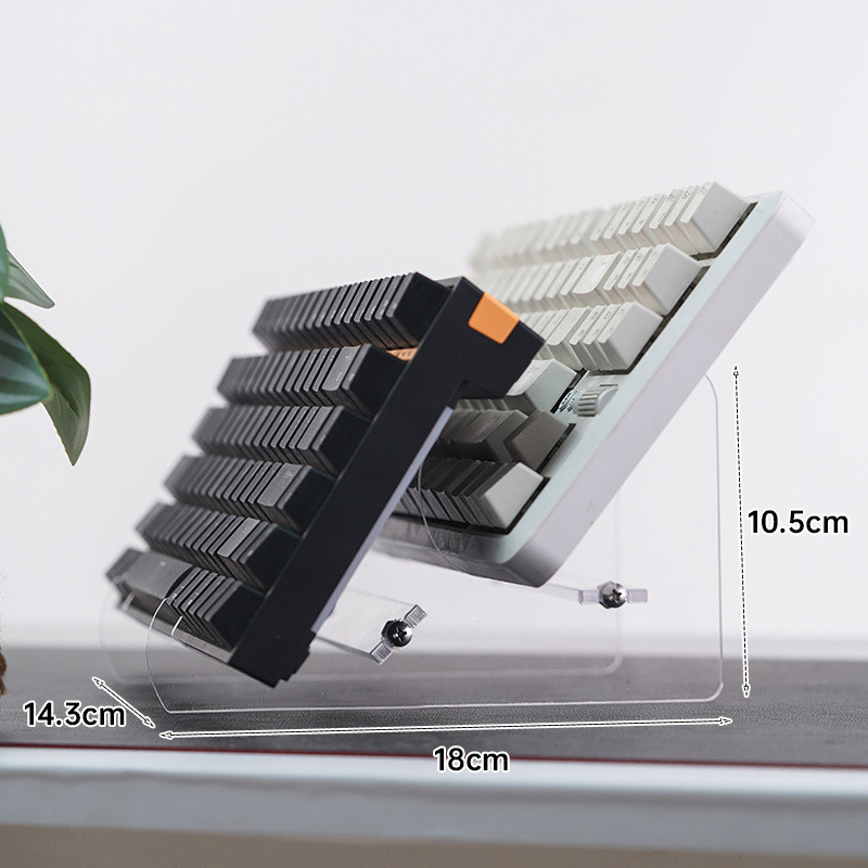 Acrylic Keyboard Display Stand Three Keyboard Version Floating Stacking ...