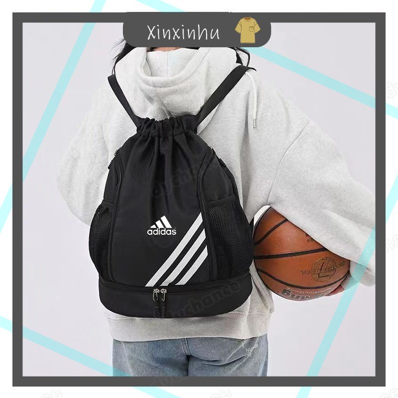 Drawstring Backpack Waterproof Sports Bag Basketball Backpacks Oxford ...