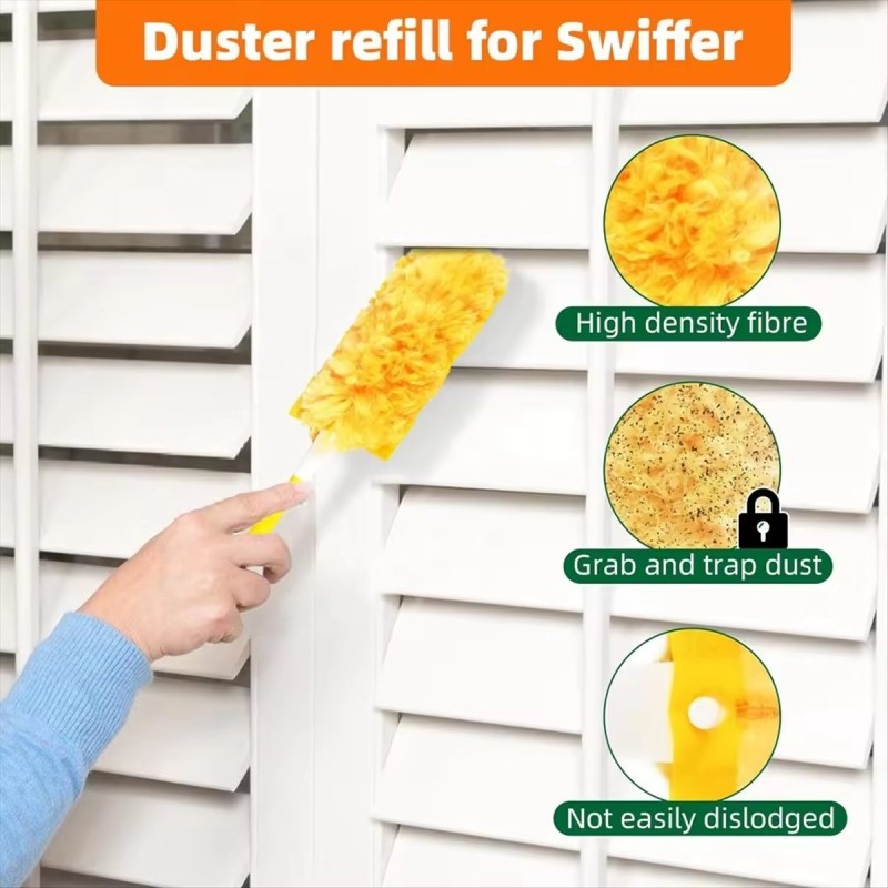 10PCS/Pack Double-sided Disposable Duster Refills for Home Cleaning ...