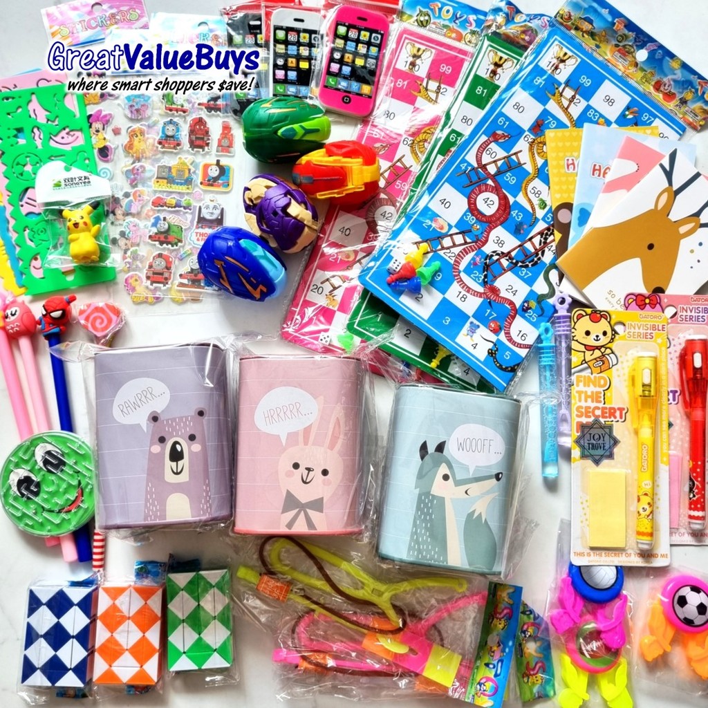 SG Prepacked Goodie Bag Gift Set pre-packed Kids Party Birthday goody ...