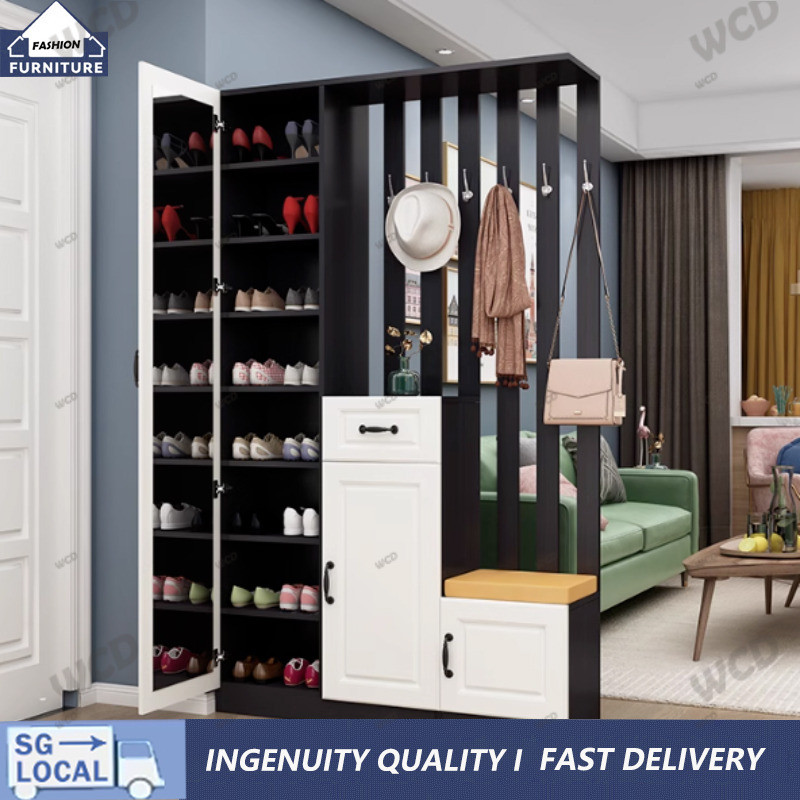 WWD Entrance Cabinet Shoe Cabinet Integrated Locker Living Room Modern ...
