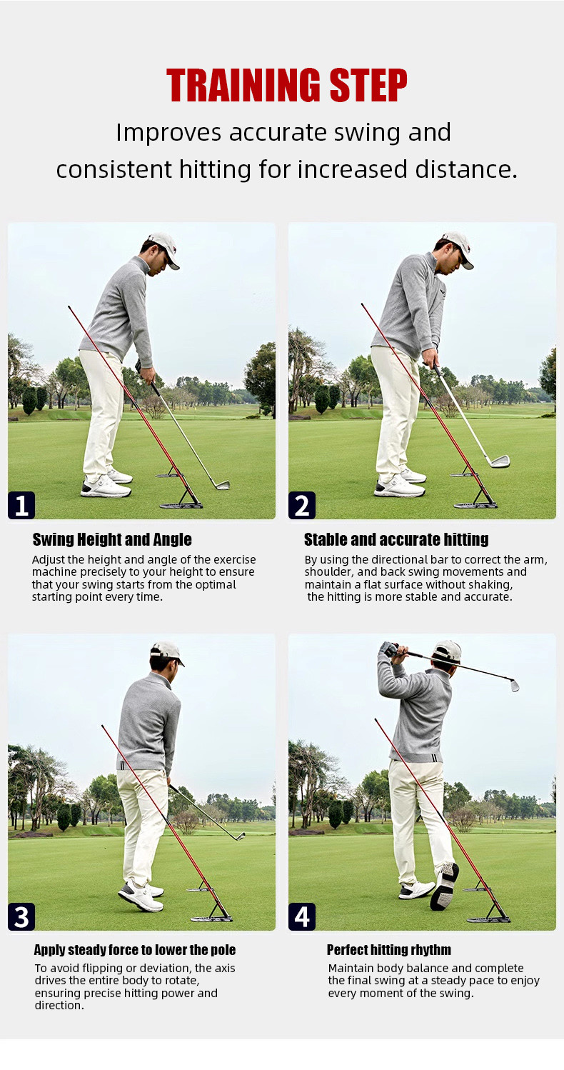 PGM Golf posture alignment trainer swing corrector with real-time ...