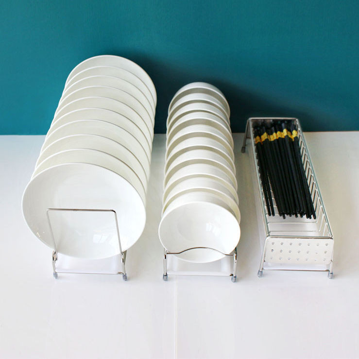 304 stainless steel small model simple short narrow practical dish rack ...