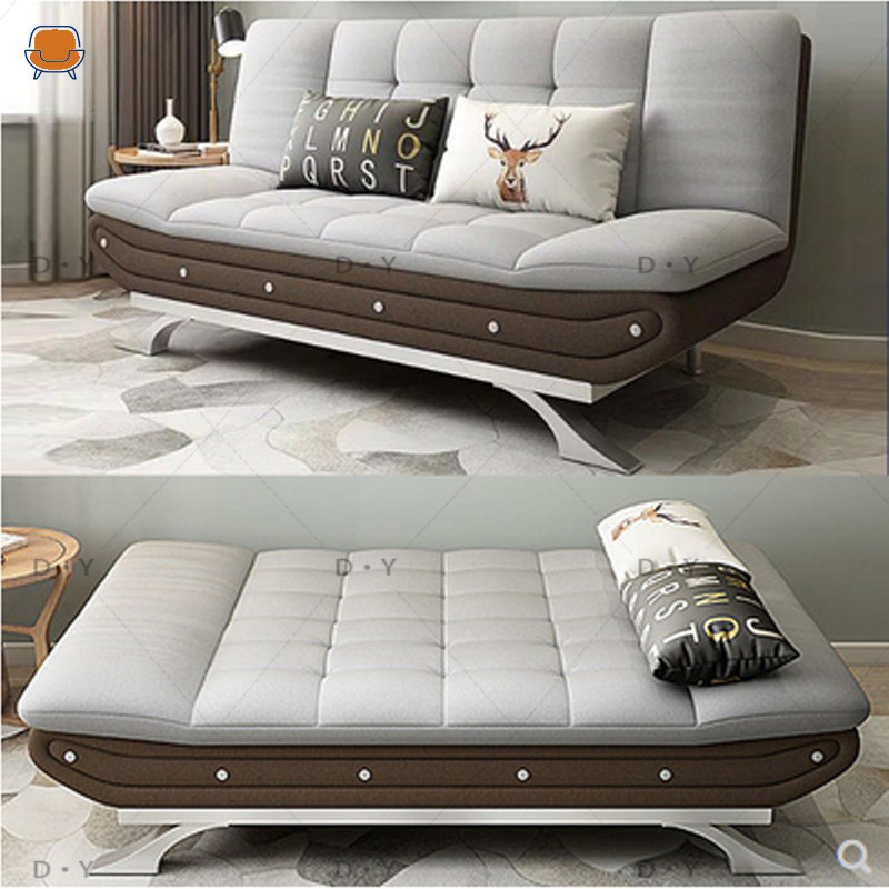 QW Dual-purpose Foldable Sofa Bed Folding Beds Lazy Sofas Living Room ...