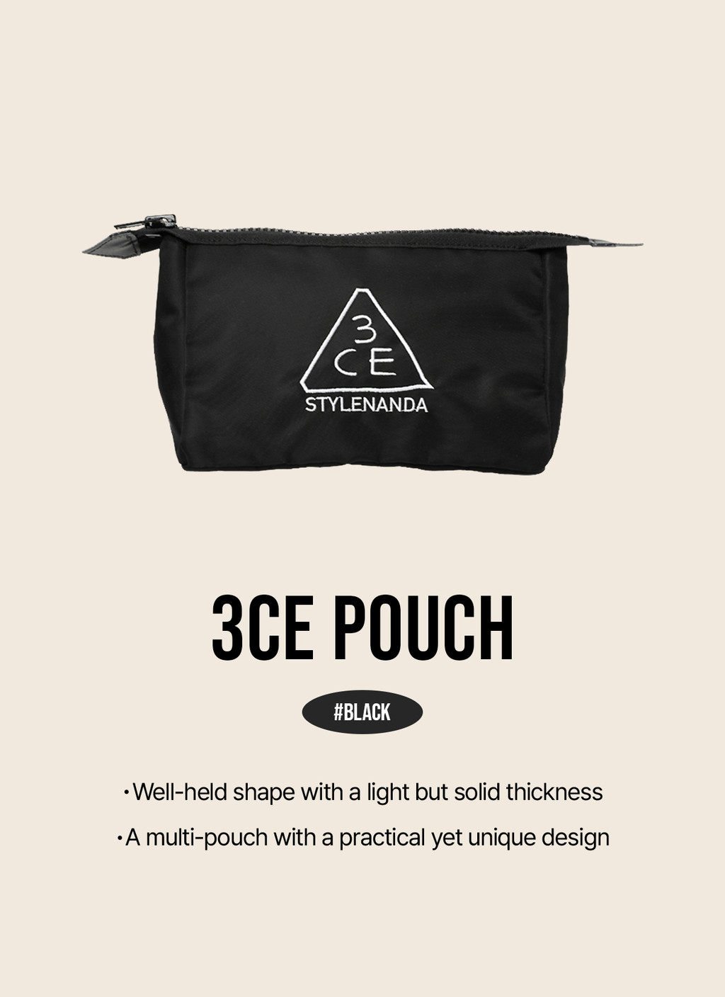 3CE Makeup Pouch | Shopee Singapore