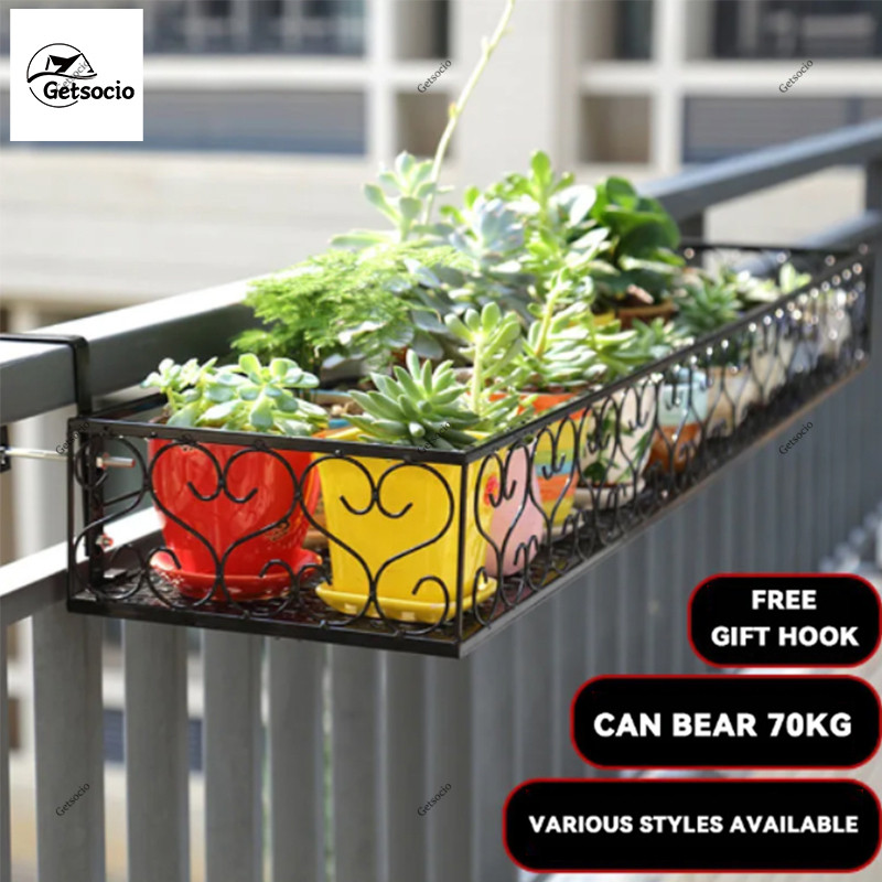 G·T Flower Rack Balcony Flower Rack Flower Pot Rack Flower Rack Storage ...
