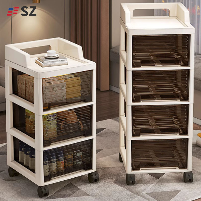 Storage Cabinet Drawer-type Multi-layer Plastic Thickened Office Desk ...