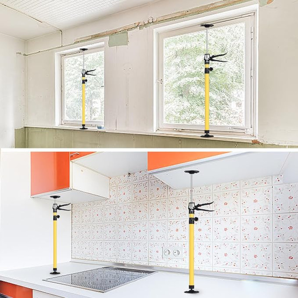 Labor-Saving Telescopic Steel Support Rod Cabinet Jacks Drywall ...