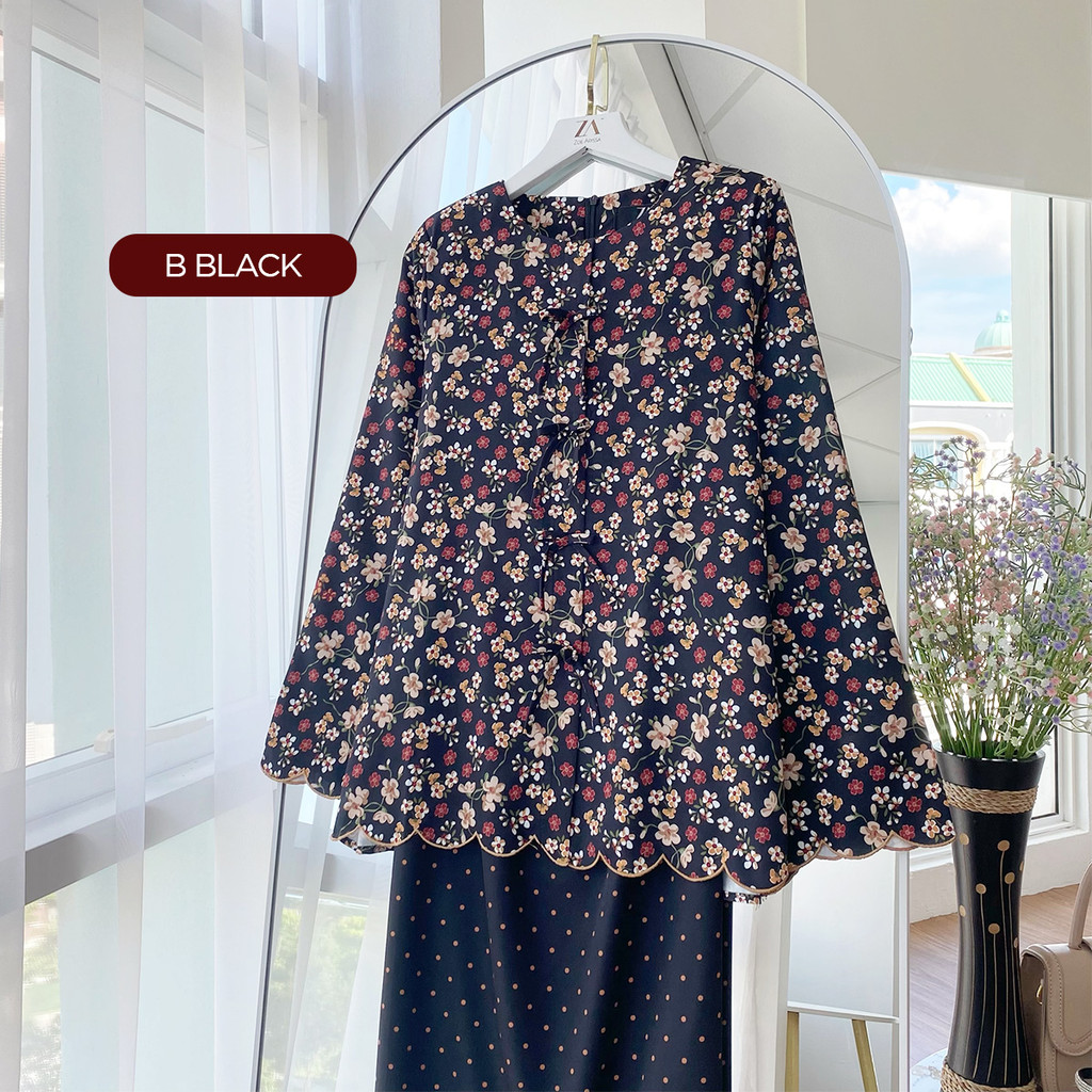 Faria Farzana- Juana Kurung Kedah Set (Readystock)