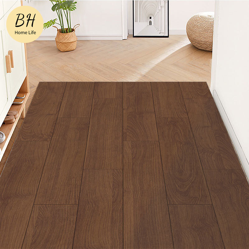 [BH]Waterproof Pvc Floor Mat Wooden Design Entrance Carpet Anti Slip ...