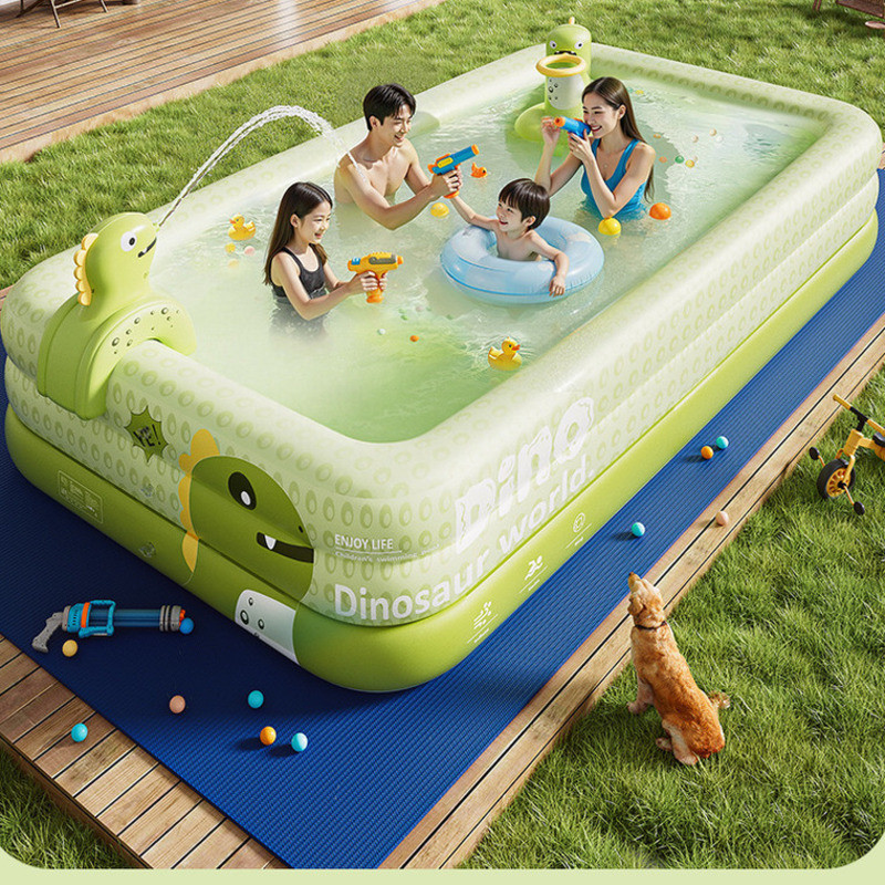 Inflatable swimming pool sunshade for home use children's thick ...