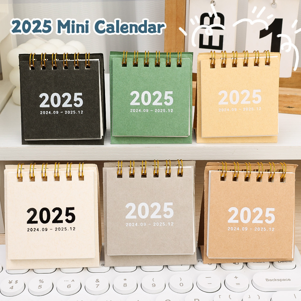 [ Featured ] 2025 Vertical Desk Calendar Office School Stationery