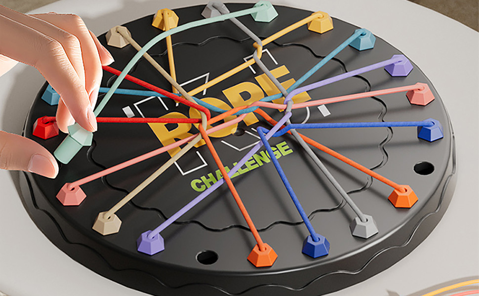 Rope Untangling Puzzle Game Educational Strategy Board Game for Kids ...