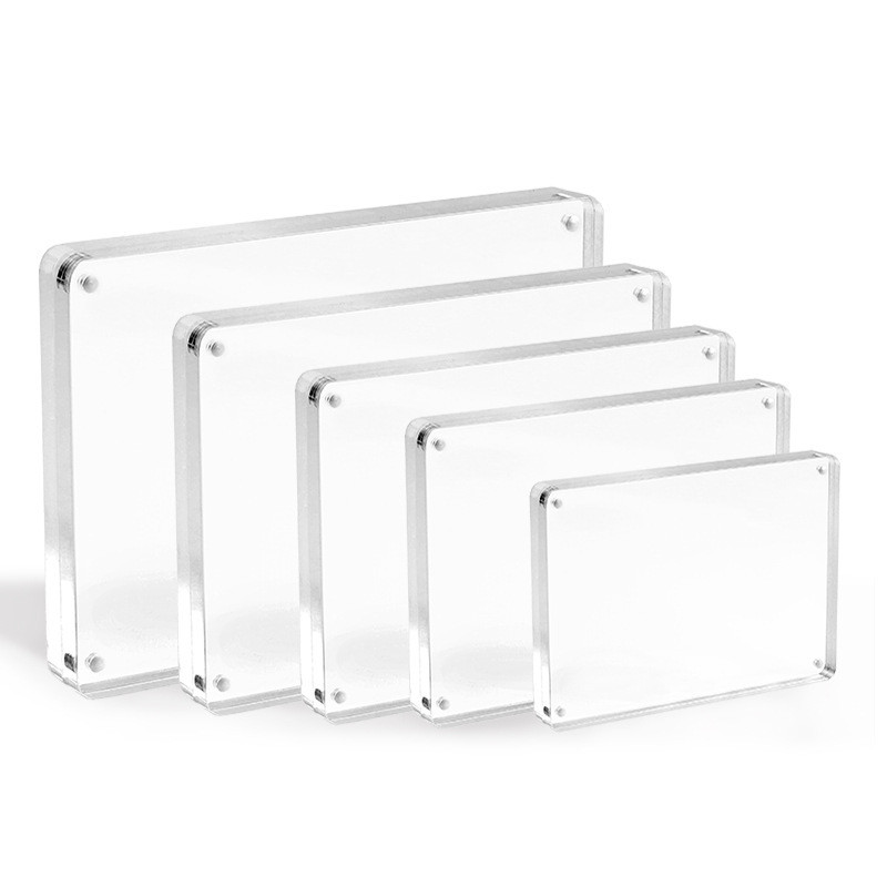 SG EmmAmy® High Transparency Acrylic Magnetic Photo Frame Desktop ...