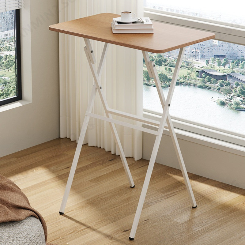 Foldable Table Standing Workbench Folding Table High Legged Portable ...
