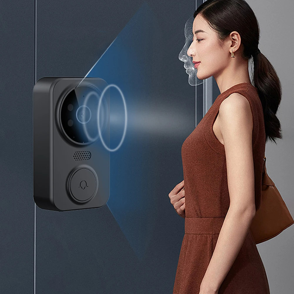 Visual Intercom Doorbell 2.4G Wifi Infrared Wireless Camera Motion ...