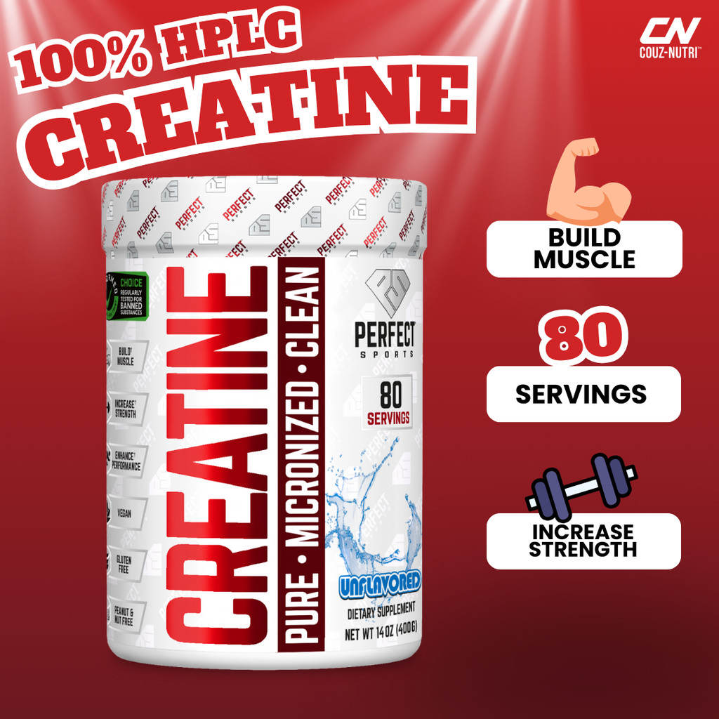 Perfect Sports HPLC Micronized Creatine 80 Servings (400g) | Shopee ...