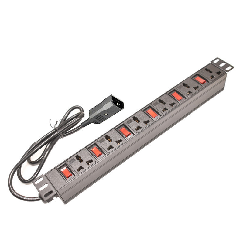 Server Rack PDU power strip power distribution unit, 6 Socket 6 ways ...