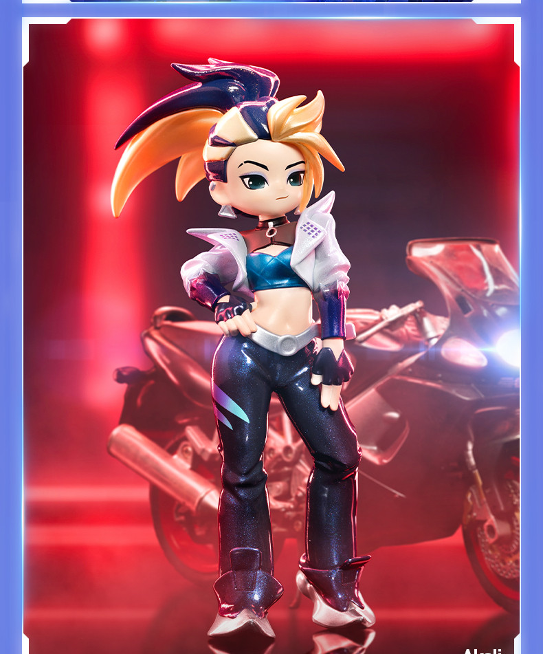 未開封　POPMART　K/DA ALL OUT シークレット POP MART (5個入りBOX) League of Legends K/DA ALL OUT