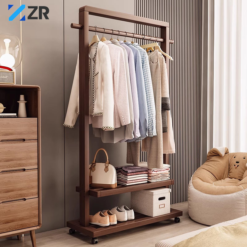 Clothes Hanger Nordic Style Hanger Hook Bedroom Coat Rack Storage Rack ...