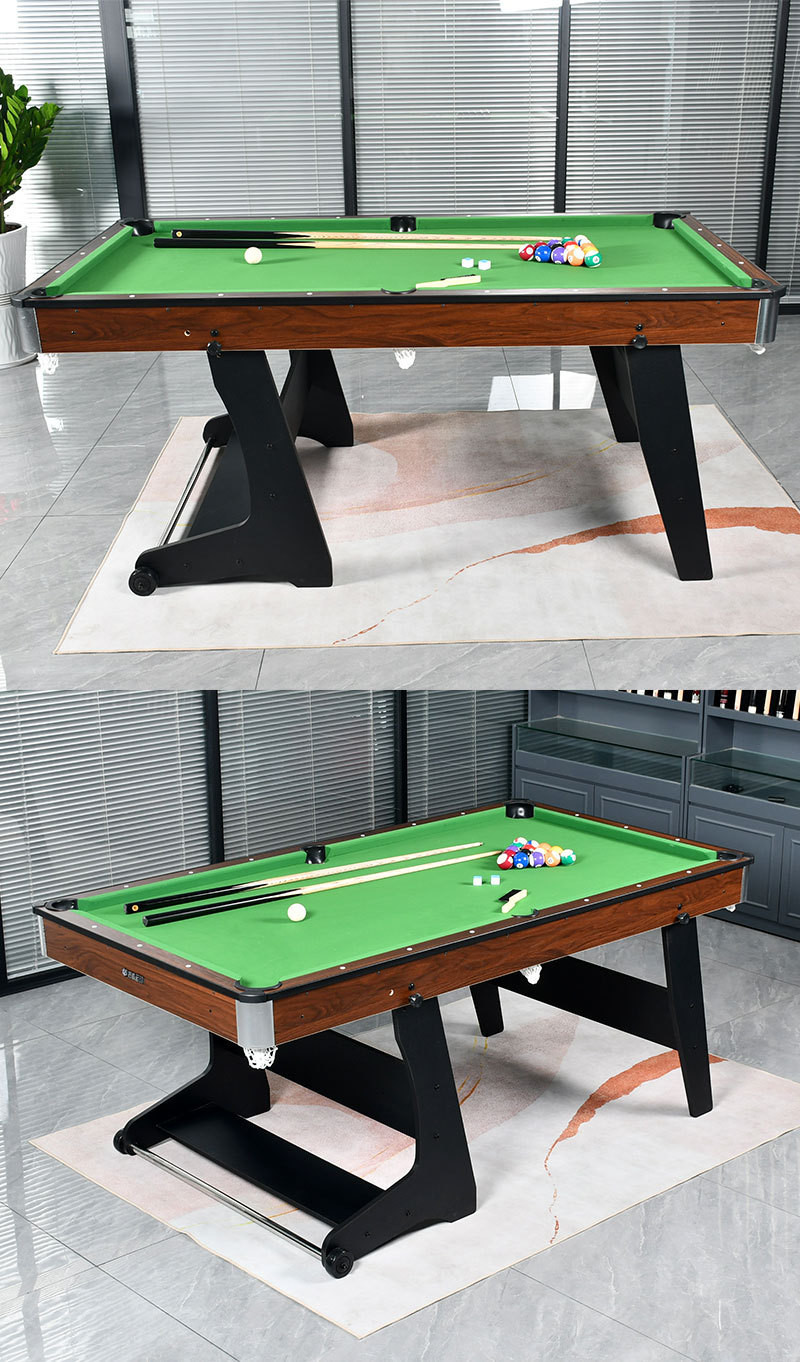 NEW 6FT Pool Table/3-in-1 Folding Billiard Table Indoor Adult Children ...