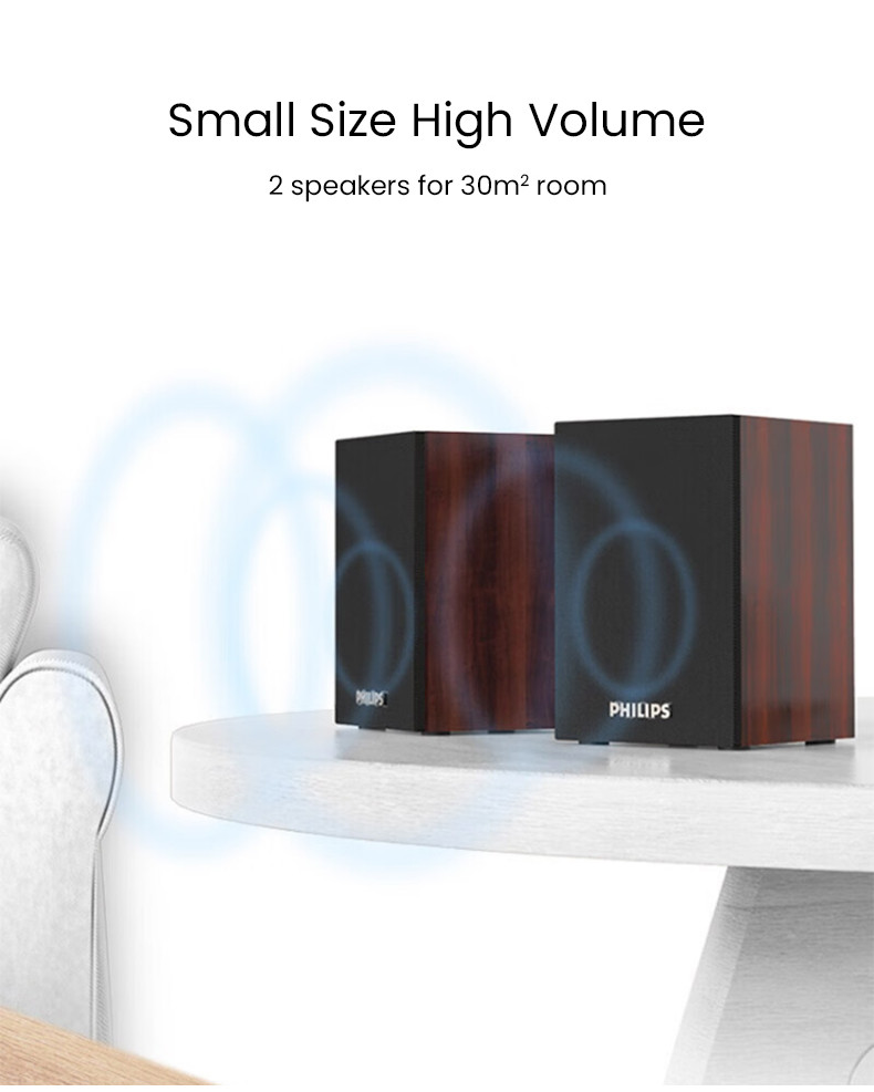 Philips SPA20/93 Speaker Bluetooth AUX USB Power