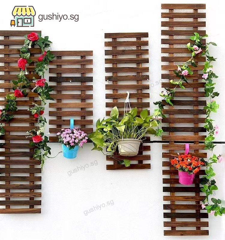 Hanger Flower Rack Decoration Home Balcony Wall Flower Rack Hanging ...